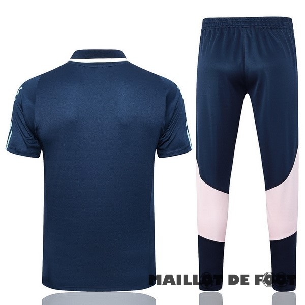 Foot Maillot Pas Cher Ensemble Complet Polo Ajax 2023 2024 Bleu Marine