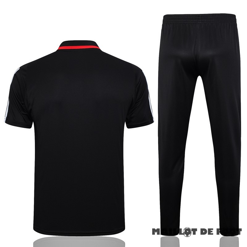 Foot Maillot Pas Cher Ensemble Complet Polo São Paulo 2023 2024 Noir