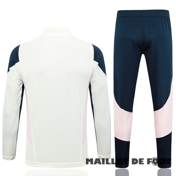 Foot Maillot Pas Cher Ensemble Complet Sudadera Entrainement Ajax 2023 2024 Vert Clair Bleu