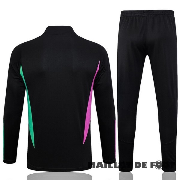 Foot Maillot Pas Cher Ensemble Complet Sudadera Entrainement Bayern Múnich 2023 2024 Noir Purpura Vert