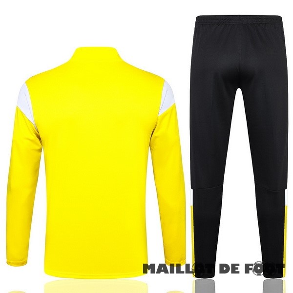 Foot Maillot Pas Cher Ensemble Complet Sudadera Entrainement Borussia Dortmund 2023 2024 Jaune Noir