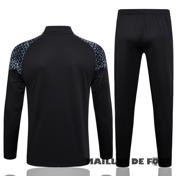Foot Maillot Pas Cher Ensemble Complet Sudadera Entrainement Borussia Dortmund 2023 2024 Noir
