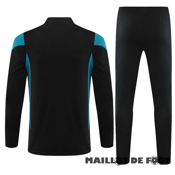 Foot Maillot Pas Cher Ensemble Complet Sudadera Entrainement Enfant Allemagne 2023 Noir Vert