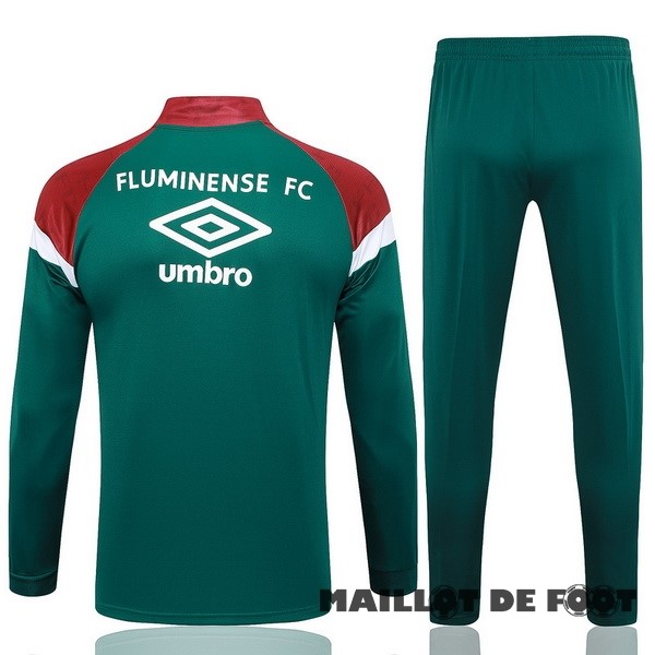 Foot Maillot Pas Cher Ensemble Complet Sudadera Entrainement Flamengo 2023 2024 Vert Rouge