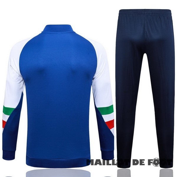 Foot Maillot Pas Cher Ensemble Complet Sudadera Entrainement Italie 2023 Bleu Blanc Vert