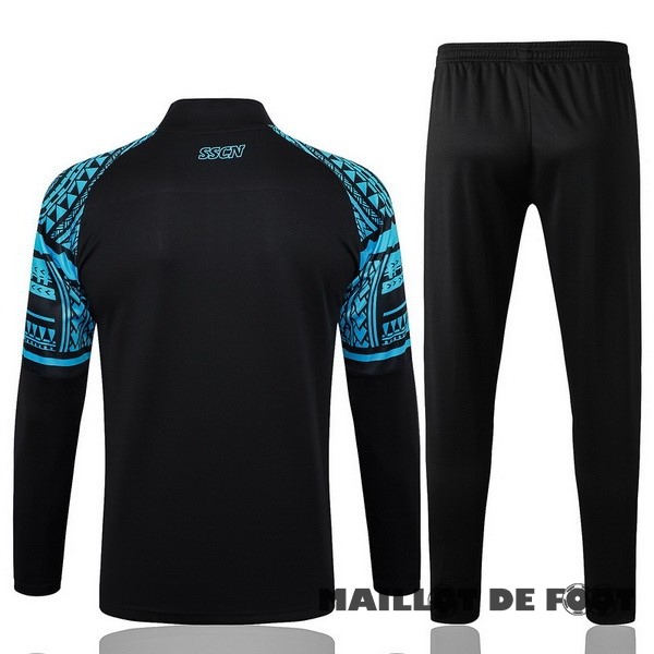 Foot Maillot Pas Cher Ensemble Complet Sudadera Entrainement Napoli 2023 2024 Bleu I Marine