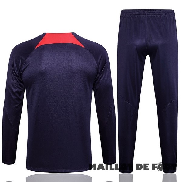 Foot Maillot Pas Cher Ensemble Complet Sudadera Entrainement Paris Saint Germain 2023 2024 Purpura II Rouge