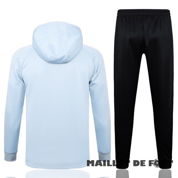Foot Maillot Pas Cher Ensemble Complet Veste Con Capucha Inter Milán 2023 2024 Bleu Noir