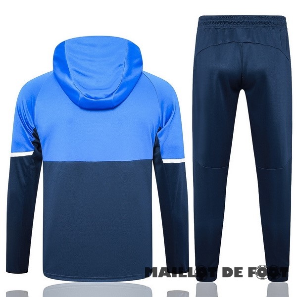 Foot Maillot Pas Cher Ensemble Complet Veste Con Capucha adidas 2023 Bleu