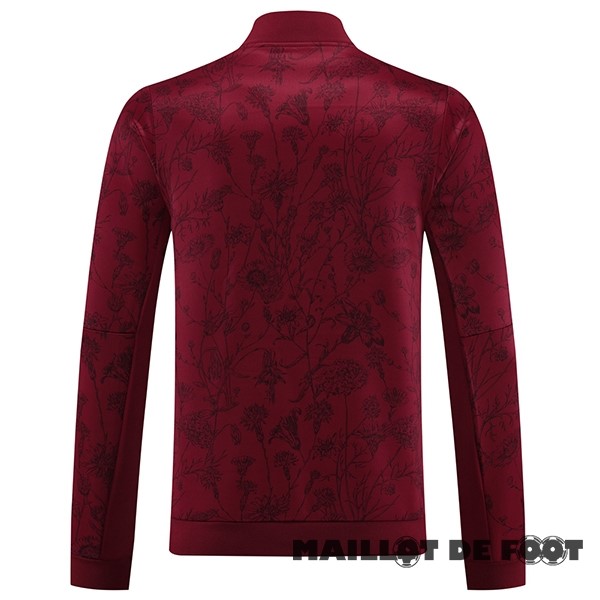 Foot Maillot Pas Cher Ensemble Complet longue fermeture éclair vêtements De Sport Bayern Múnich 2023 2024 Bordeaux