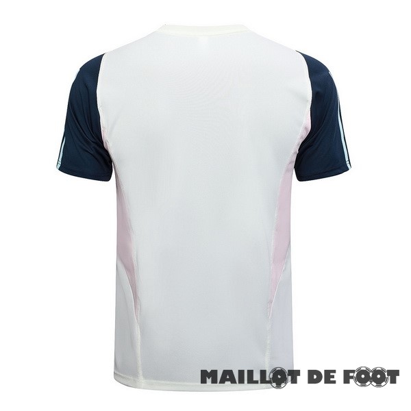 Foot Maillot Pas Cher Entrainement Ajax 2023 2024 Gris Bleu