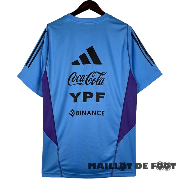 Foot Maillot Pas Cher Entrainement Argentine 2023 Bleu Purpura