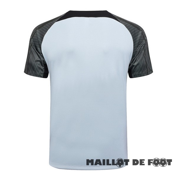 Foot Maillot Pas Cher Entrainement Barcelona 2023 2024 Gris Clair Vert