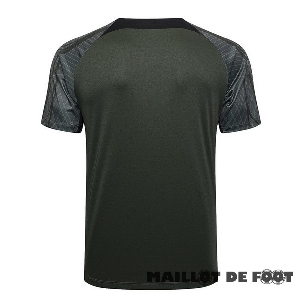 Foot Maillot Pas Cher Entrainement Barcelona 2023 2024 Vert Marine