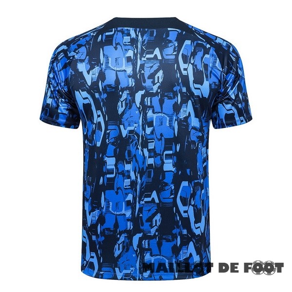 Foot Maillot Pas Cher Entrainement Chelsea 2023 2024 Bleu Jaune