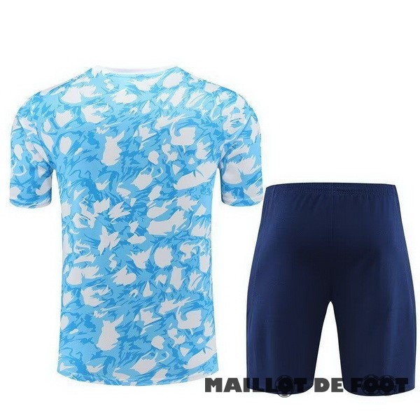 Foot Maillot Pas Cher Entrainement Ensemble Complet Ajax 2023 2024 Bleu