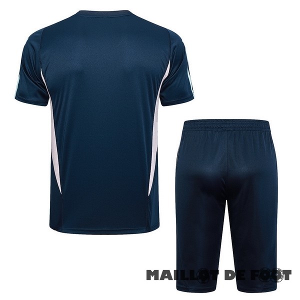 Foot Maillot Pas Cher Entrainement Ensemble Complet Ajax 2023 2024 Bleu