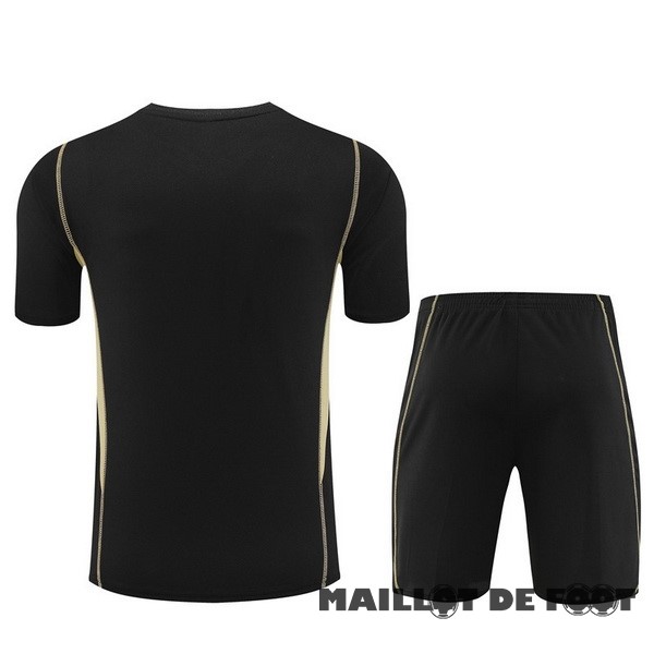 Foot Maillot Pas Cher Entrainement Ensemble Complet Argentine 2023 Noir Jaune