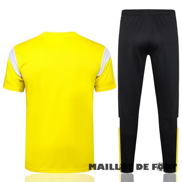 Foot Maillot Pas Cher Entrainement Ensemble Complet Borussia Dortmund 2023 2024 Jaune Noir Blanc