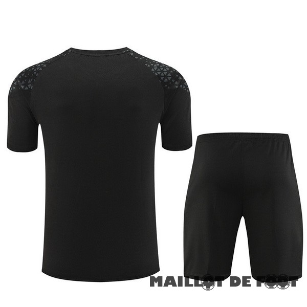 Foot Maillot Pas Cher Entrainement Ensemble Complet Borussia Dortmund 2023 2024 Noir
