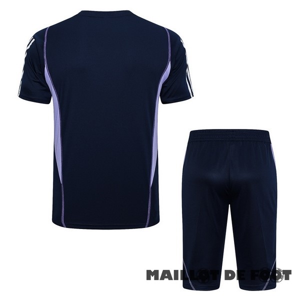 Foot Maillot Pas Cher Entrainement Ensemble Complet Cruzeiro 2023 2024 Bleu Marine I Purpura