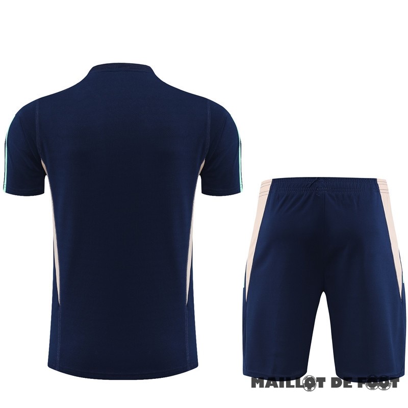 Foot Maillot Pas Cher Entrainement Ensemble Complet Enfant Ajax 2023 2024 Bleu