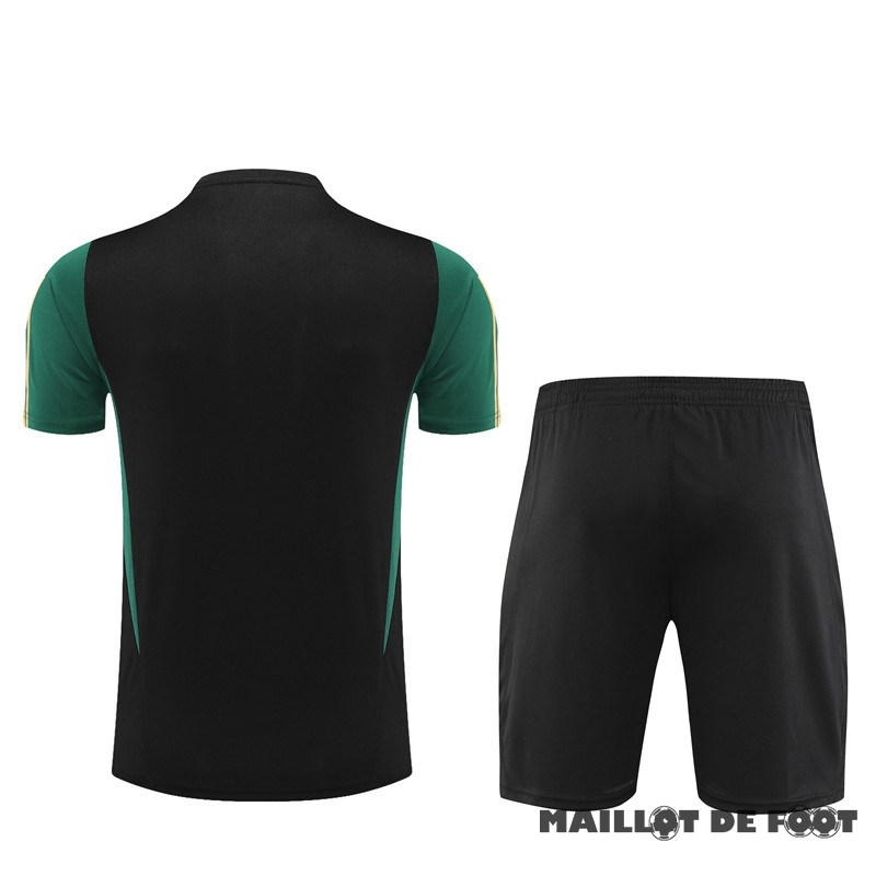 Foot Maillot Pas Cher Entrainement Ensemble Complet Enfant Allemagne 2023 Vert Noir