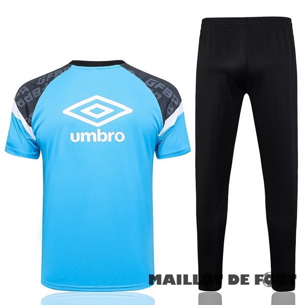 Foot Maillot Pas Cher Entrainement Ensemble Complet Grêmio 2023 2024 Bleu Noir