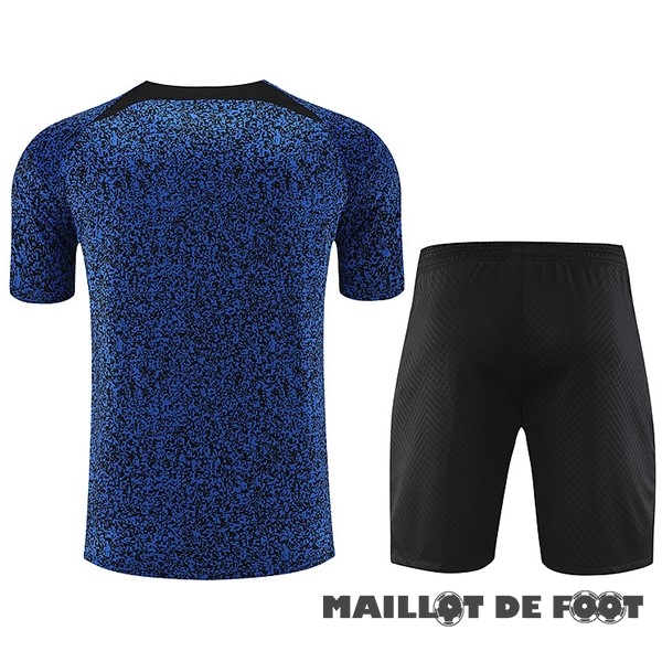 Foot Maillot Pas Cher Entrainement Ensemble Complet Inter Milán 2023 2024 Bleu