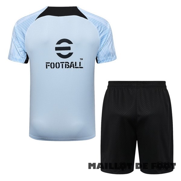 Foot Maillot Pas Cher Entrainement Ensemble Complet Inter Milán 2023 2024 Bleu