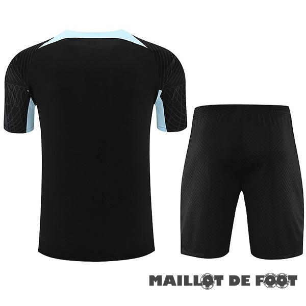 Foot Maillot Pas Cher Entrainement Ensemble Complet Inter Milán 2023 2024 Noir I Bleu