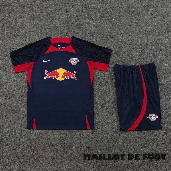 Foot Maillot Pas Cher Entrainement Ensemble Complet Leipzig 2023 2024 Bleu Marine
