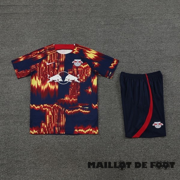 Foot Maillot Pas Cher Entrainement Ensemble Complet Leipzig 2023 2024 Rouge Bleu