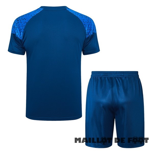 Foot Maillot Pas Cher Entrainement Ensemble Complet Marsella 2023 2024 Bleu