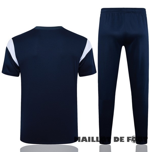 Foot Maillot Pas Cher Entrainement Ensemble Complet Marsella 2023 2024 Bleu