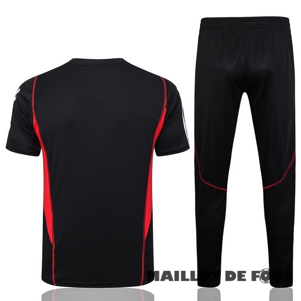 Foot Maillot Pas Cher Entrainement Ensemble Complet São Paulo 2023 2024 Noir I Rouge