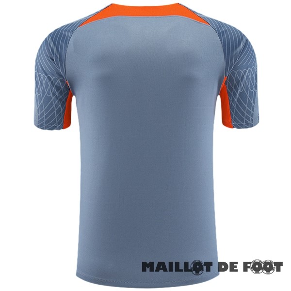Foot Maillot Pas Cher Entrainement Inter Milán 2023 2024 Gris Orange