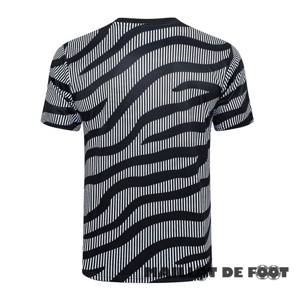 Foot Maillot Pas Cher Entrainement Juventus 2023 2024 Gris I Noir
