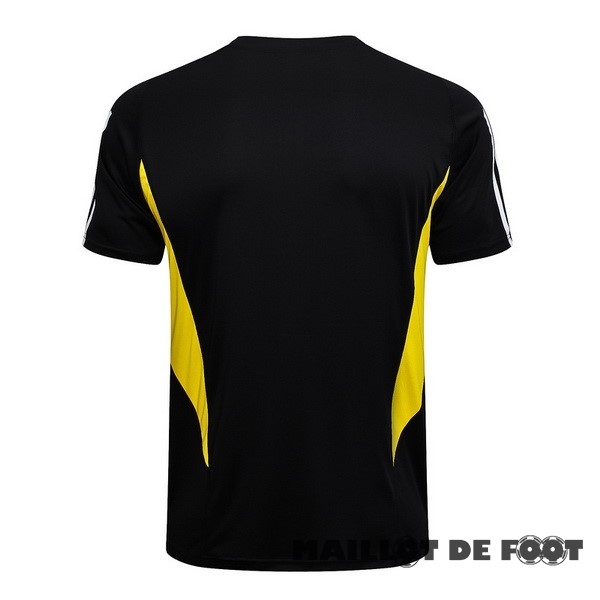 Foot Maillot Pas Cher Entrainement Juventus 2023 2024 Noir Jaune
