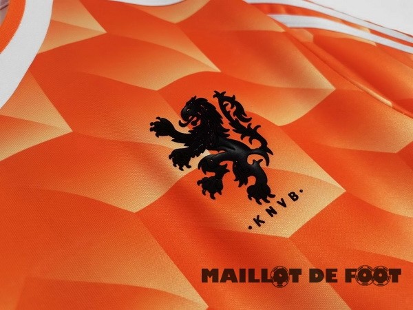 Foot Maillot Pas Cher Entrainement Maillot Pays Bas Retro 1988 Orange