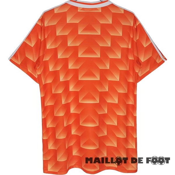 Foot Maillot Pas Cher Entrainement Maillot Pays Bas Retro 1988 Orange