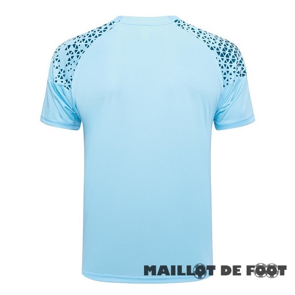 Foot Maillot Pas Cher Entrainement Manchester City 2023 2024 Bleu