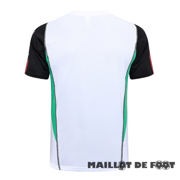 Foot Maillot Pas Cher Entrainement Manchester United 2023 2024 Blanc Noir Rouge