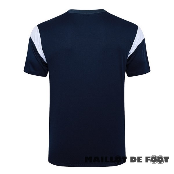 Foot Maillot Pas Cher Entrainement Marsella 2023 2024 Bleu Marine Blanc