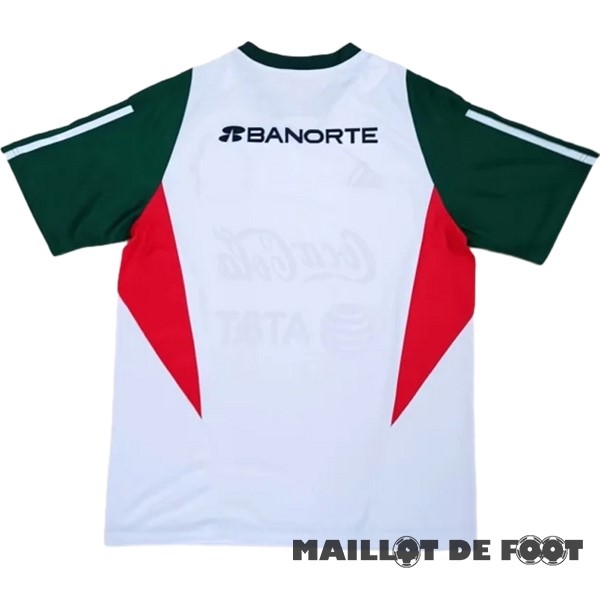 Foot Maillot Pas Cher Entrainement Mexique 2023 Blanc I Vert