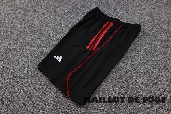 Foot Maillot Pas Cher Entrainement Pantalon Arsenal 2023 2024 Noir Rouge