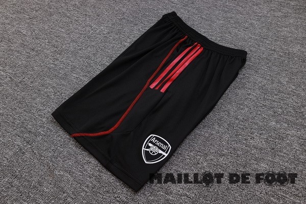 Foot Maillot Pas Cher Entrainement Pantalon Arsenal 2023 2024 Noir Rouge