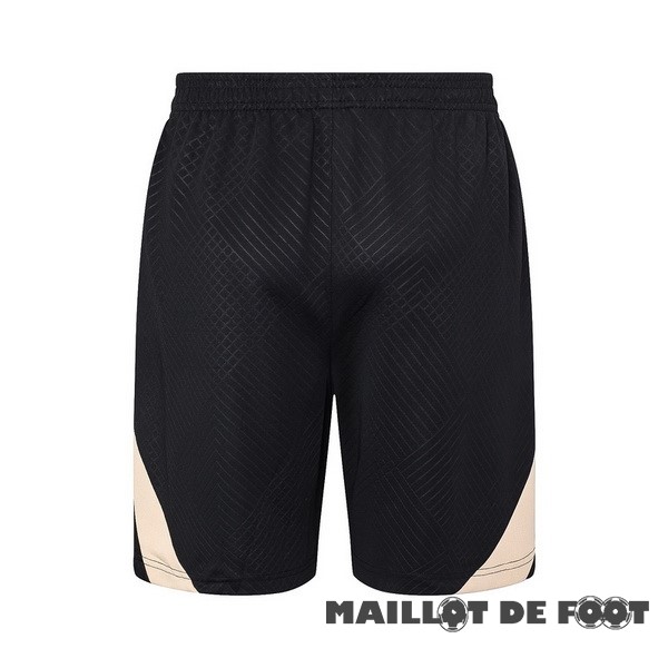 Foot Maillot Pas Cher Entrainement Pantalon Chelsea 2023 2024 Noir Blanc Jaune