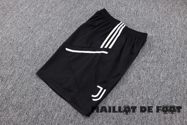 Foot Maillot Pas Cher Entrainement Pantalon Juventus 2023 2024 Noir Blanc