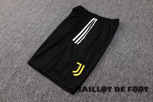 Foot Maillot Pas Cher Entrainement Pantalon Juventus 2023 2024 Noir I Jaune